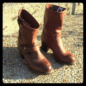 Frye mid calf boots
